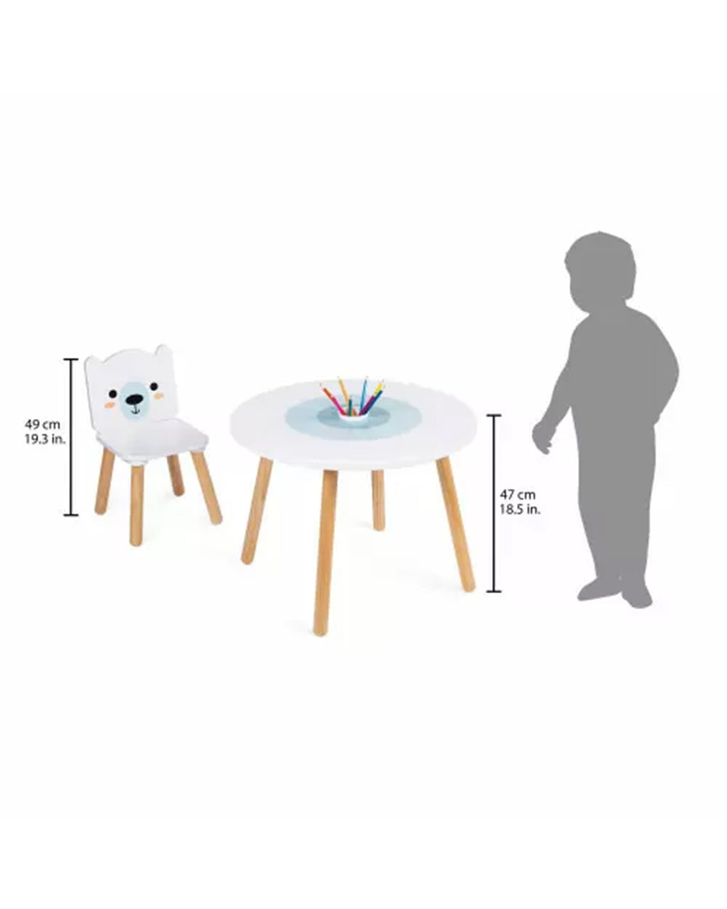 Janod - Tavolo Con Due Sedie