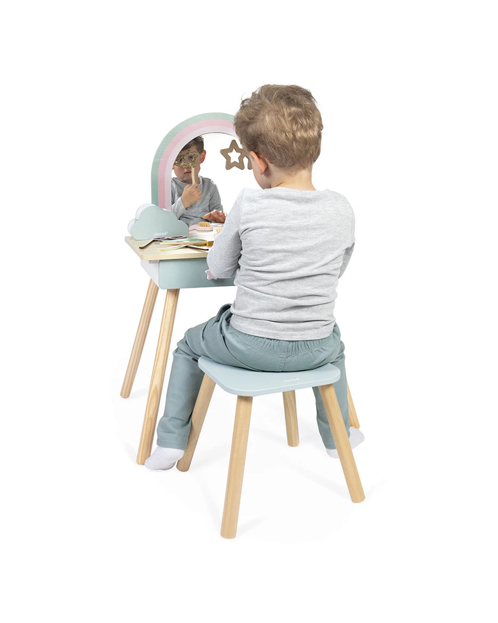 Janod - Tavolo da trucco - Unicorno