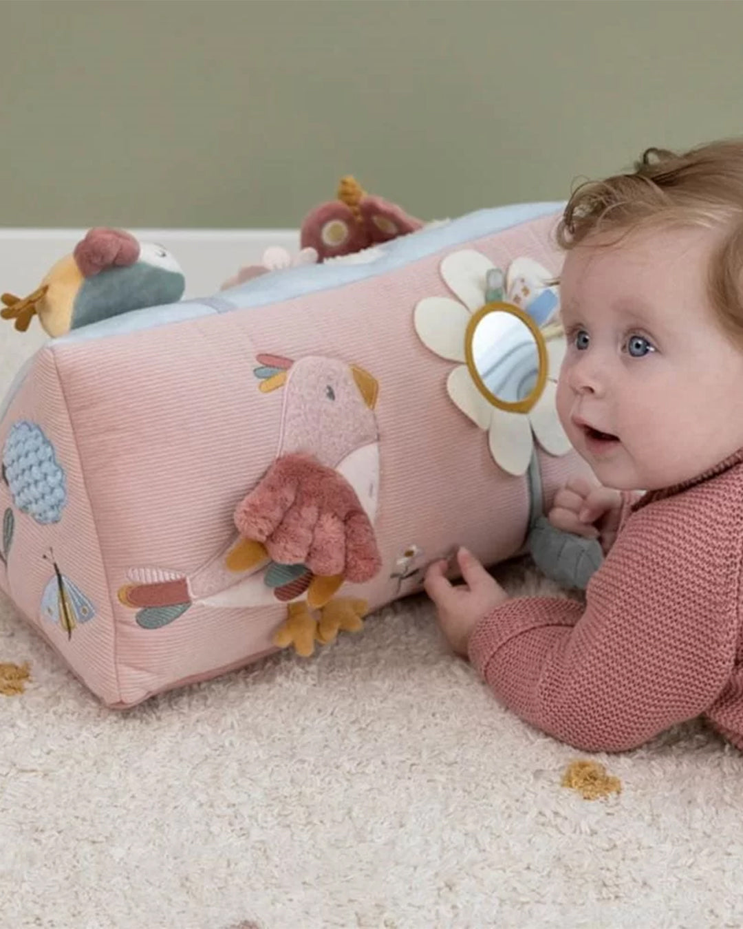 Little Dutch - Triangolo Per Tummy Time Giardino