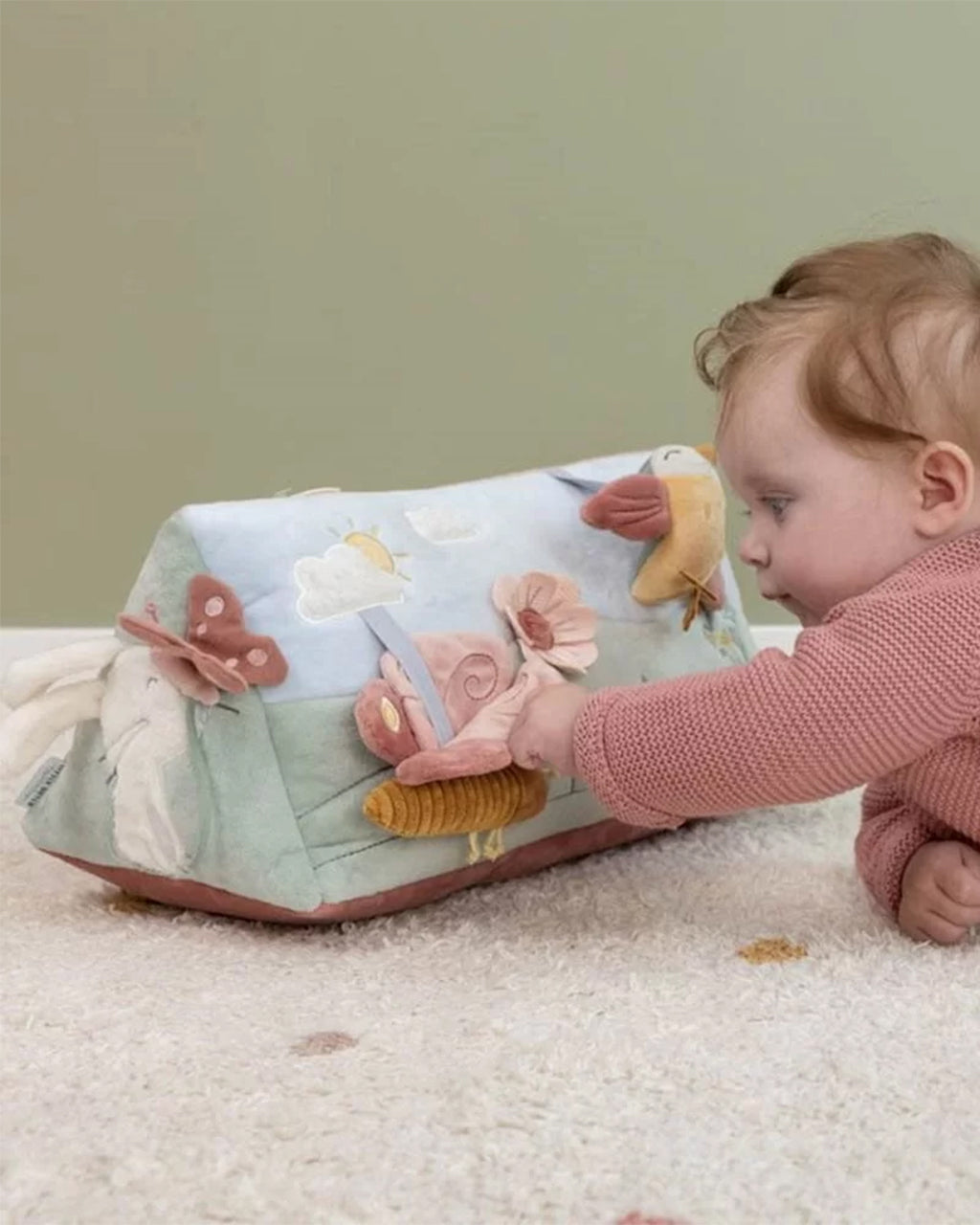 Little Dutch - Triangolo Per Tummy Time Giardino