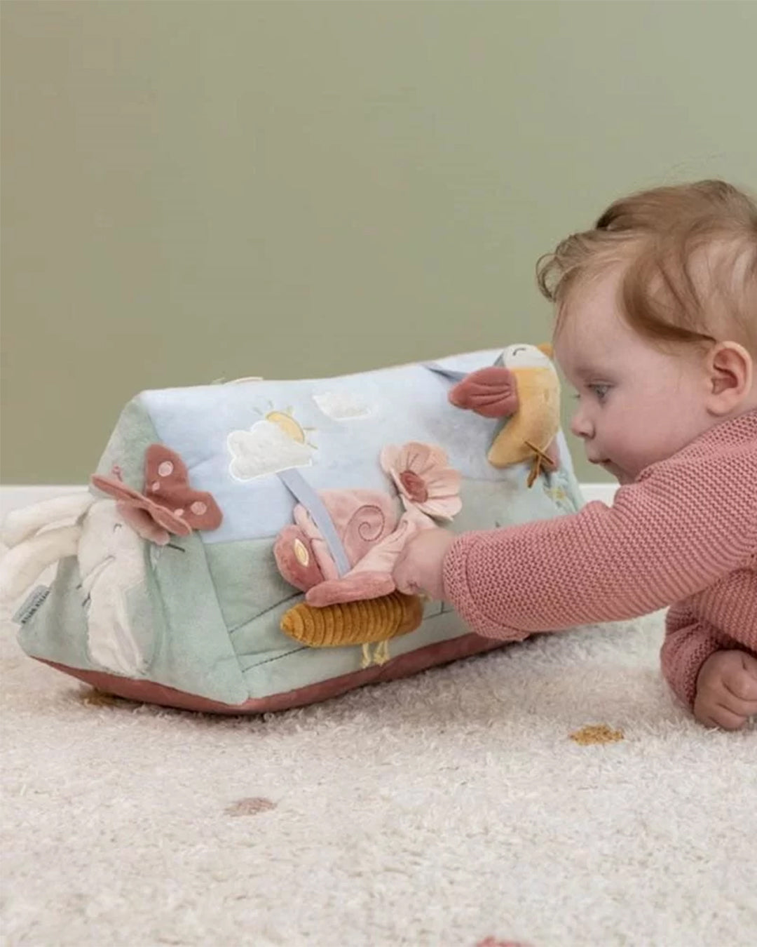 Little Dutch - Triangolo Per Tummy Time Giardino