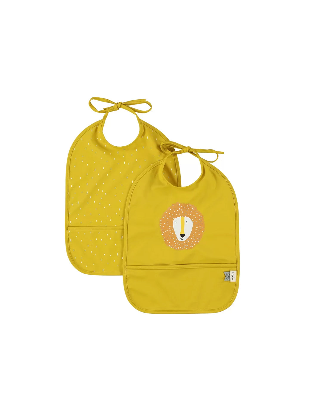 Tiny Twinkle Bavaglino Grembiule Impermeabile Per Bambini | Con Tasca Racccoglibriciole, Richiudibile, Da Viaggio, 2-4 Anni