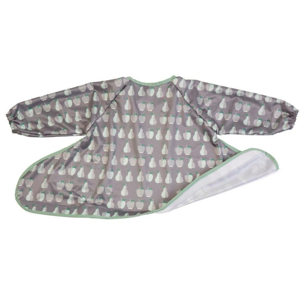 Tidy Tot - Set Bavaglino E Vassoio Impermeabile Grigio