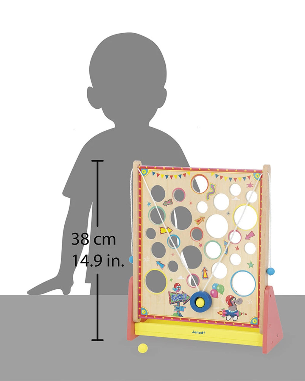 Janod - Vertical Challenge Applepop