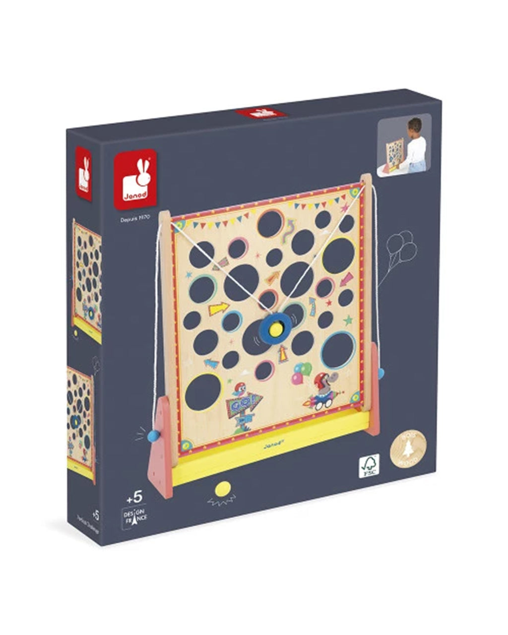 Janod - Vertical Challenge Applepop