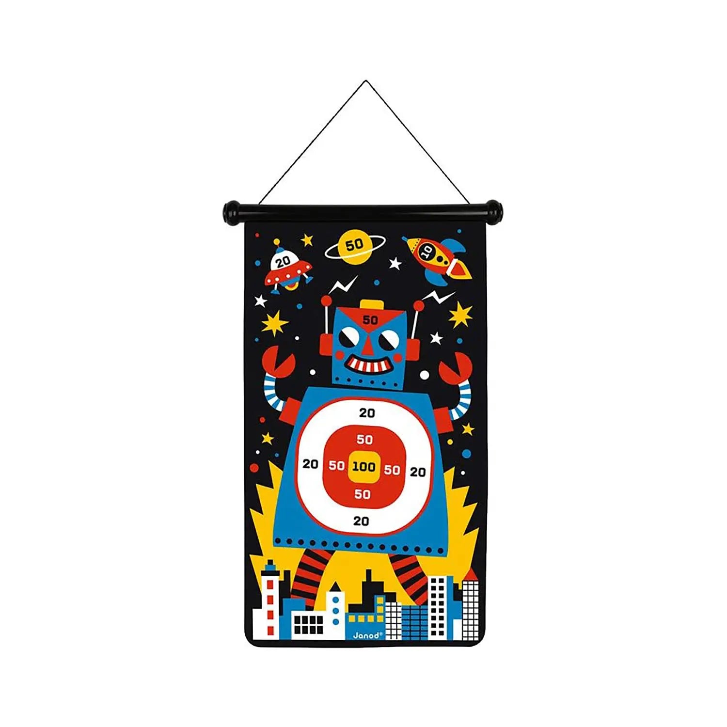 Janod - Gioco Delle Freccette Magneticob Robot