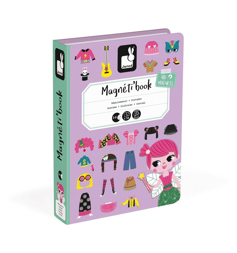 Janod - Magneti Book COSTUMI RAGAZZA