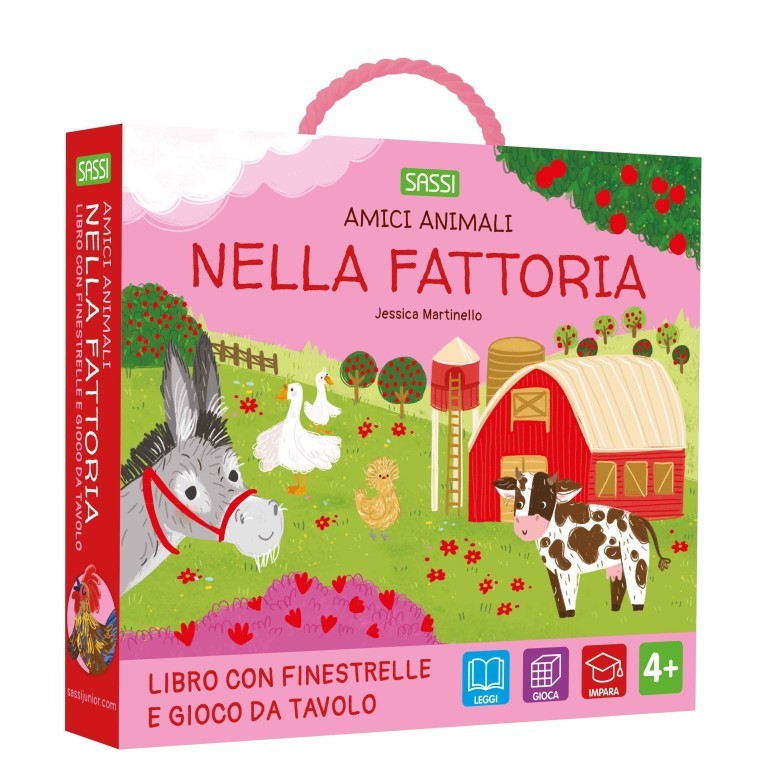 Sassi Editore -Amici animali. Nella fattoria