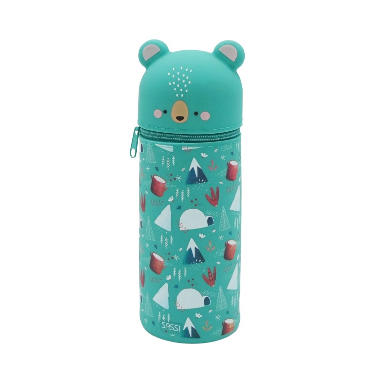Sassi Editore-Astuccio in silicone - Orso Munchy