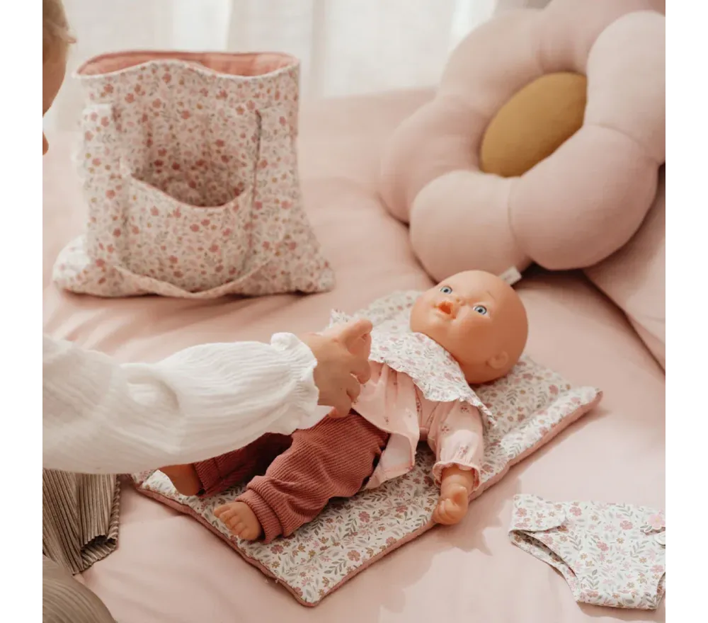 Little Dutch - BORSA CAMBIO NURSERY BAG FLOWERS