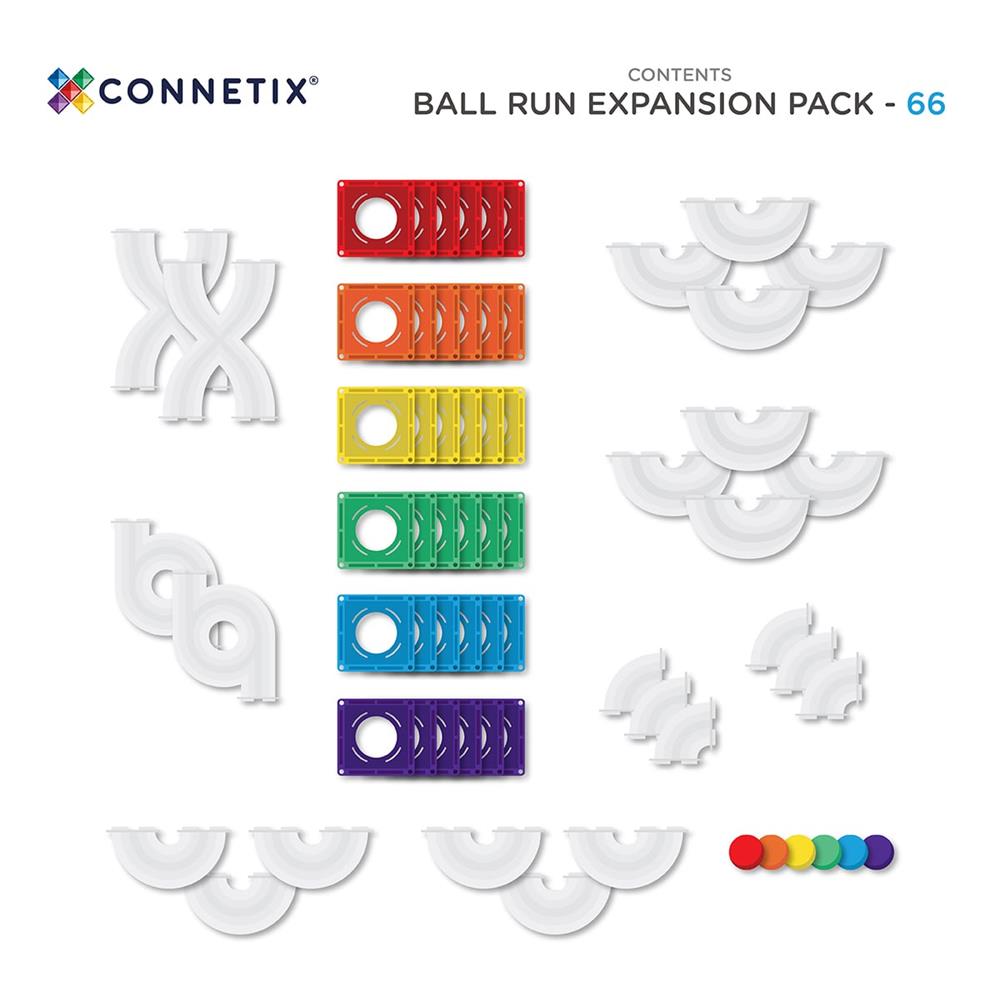 CONNETIX- PISTA PALLINE RAINBOW 66 PZ - EXPANSION PACK