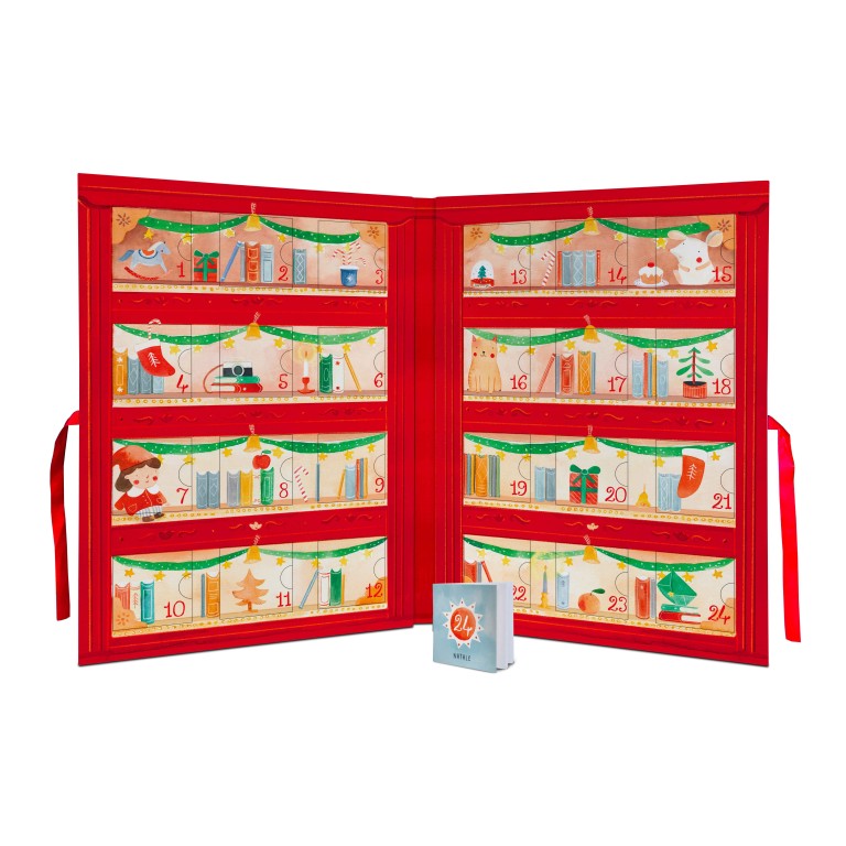 Sassi Yunior Editore -Calendario dell'Avvento. La libreria dell'elfo