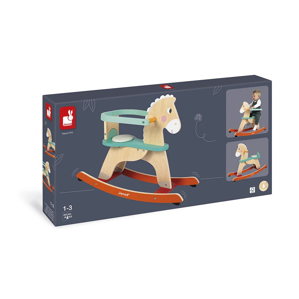 Janod - Cavallo a dondolo Ogalo Zigolos