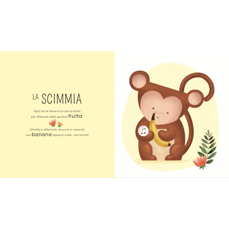 Sassi Editore - Libri sonori -Chi  C'è INella Giungla?