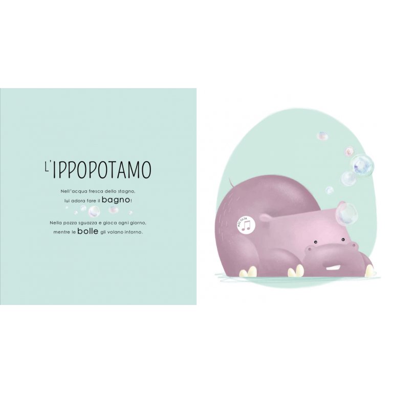 Sassi Editore - Libri sonori -Chi  C'è Nella Savana?