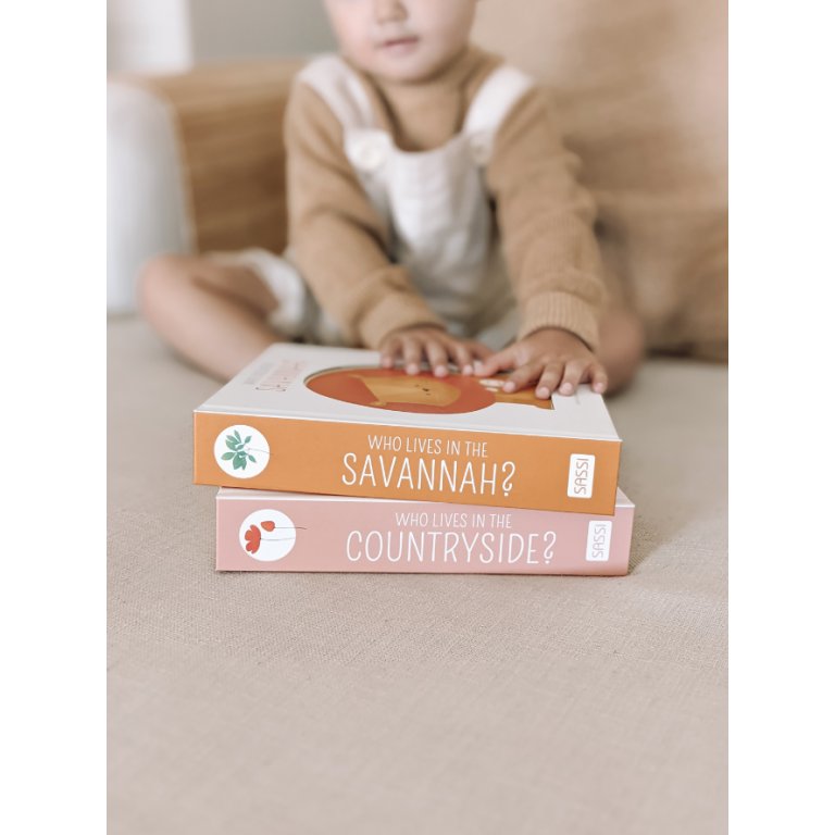 Sassi Editore - Libri sonori -Chi  C'è Nella Savana?