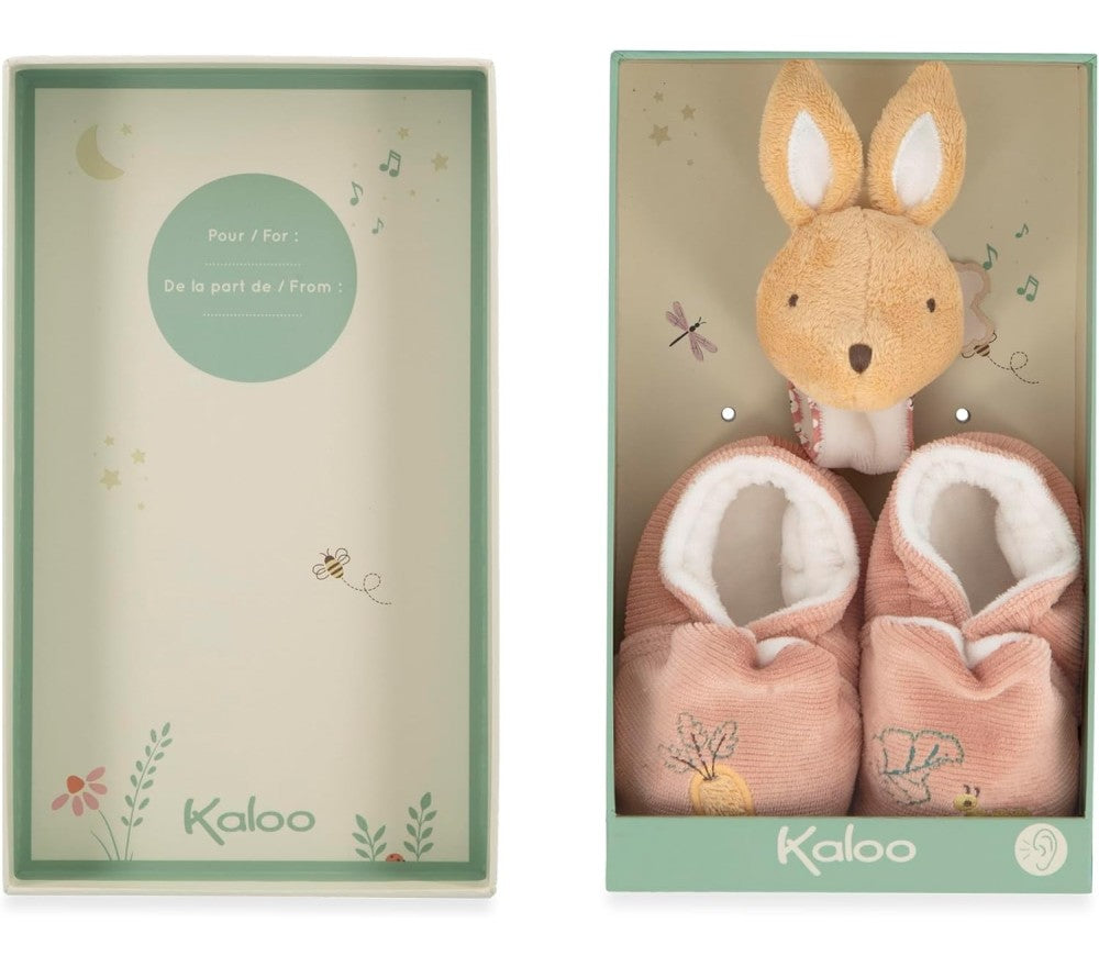 Kaloo - Cofanetto Regalo Nascita Coniglietto Rosa