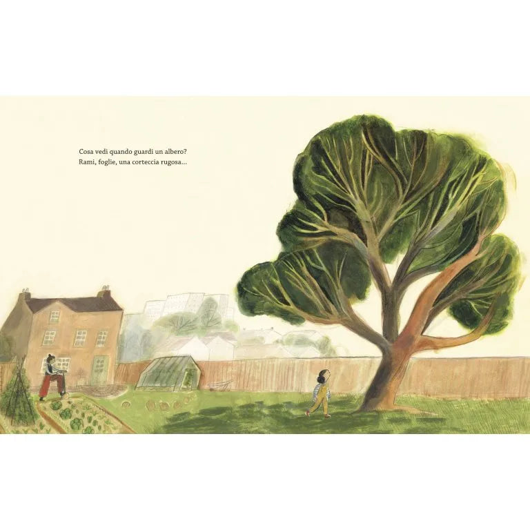 Sassi Yunior Editore - Cosa vedi quando guardi un albero? - LIBRO