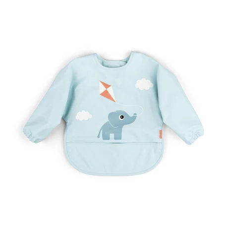 Donebydeer - Bavaglio a Maniche Lunghe Impermeabile con Tasca - blu