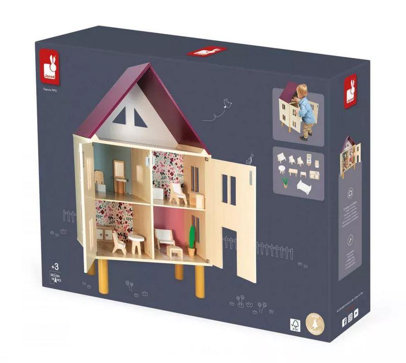JANOD - Casa delle bambole in legno