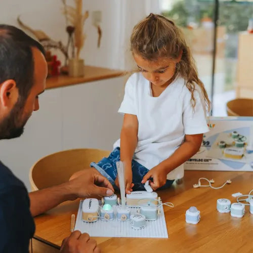 KidyWolf - Gioco Educativo Con Circuiti Elettrici, KIDYELEC