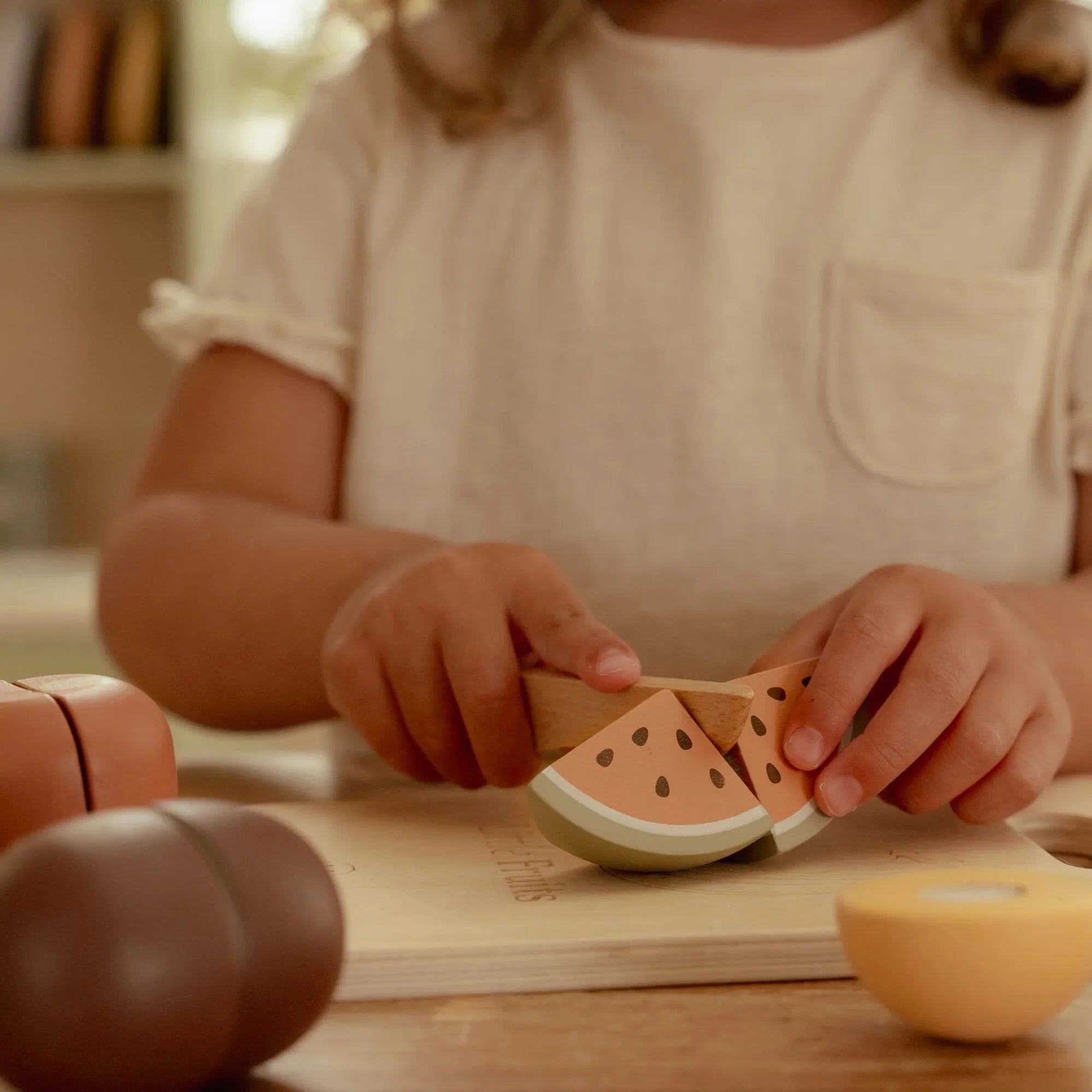 Little Dutch - Frutta da Tagliare in Legno - Multicolor