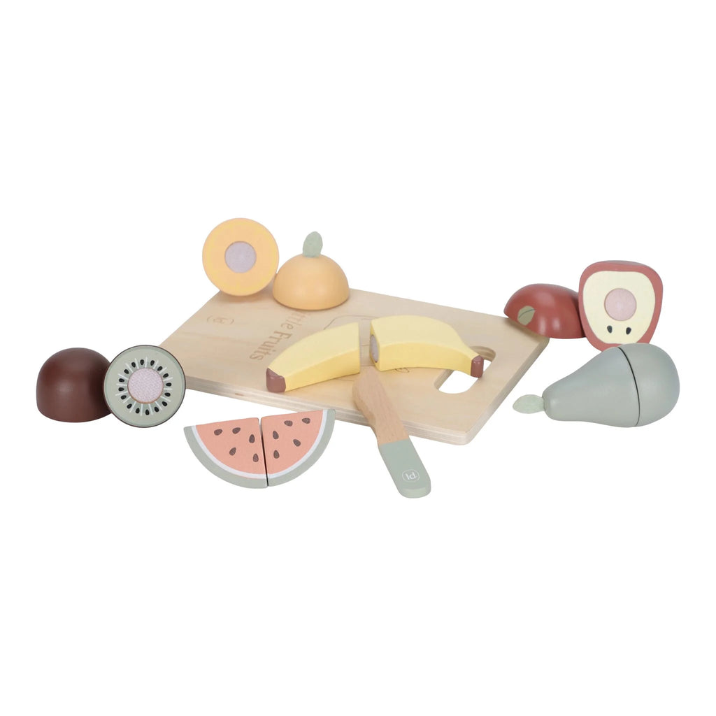 Little Dutch - Frutta da Tagliare in Legno - Multicolor