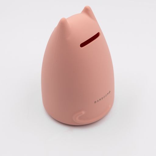 Bamboom- Salvadanaio in silicone rosa