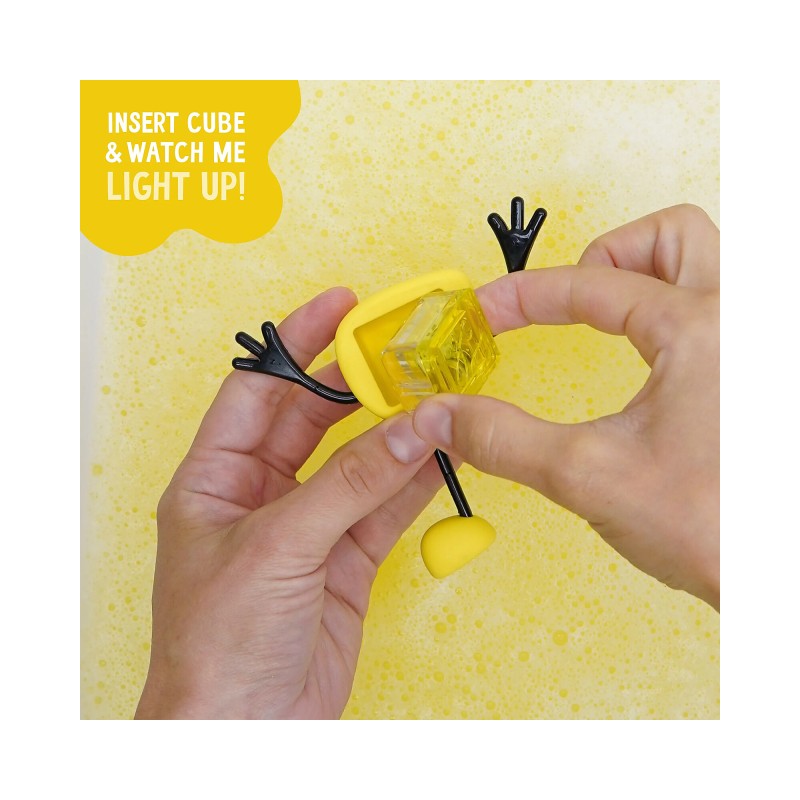 Glo Pals - Set personaggioAlex - con 2 cubi inclusi Giallo