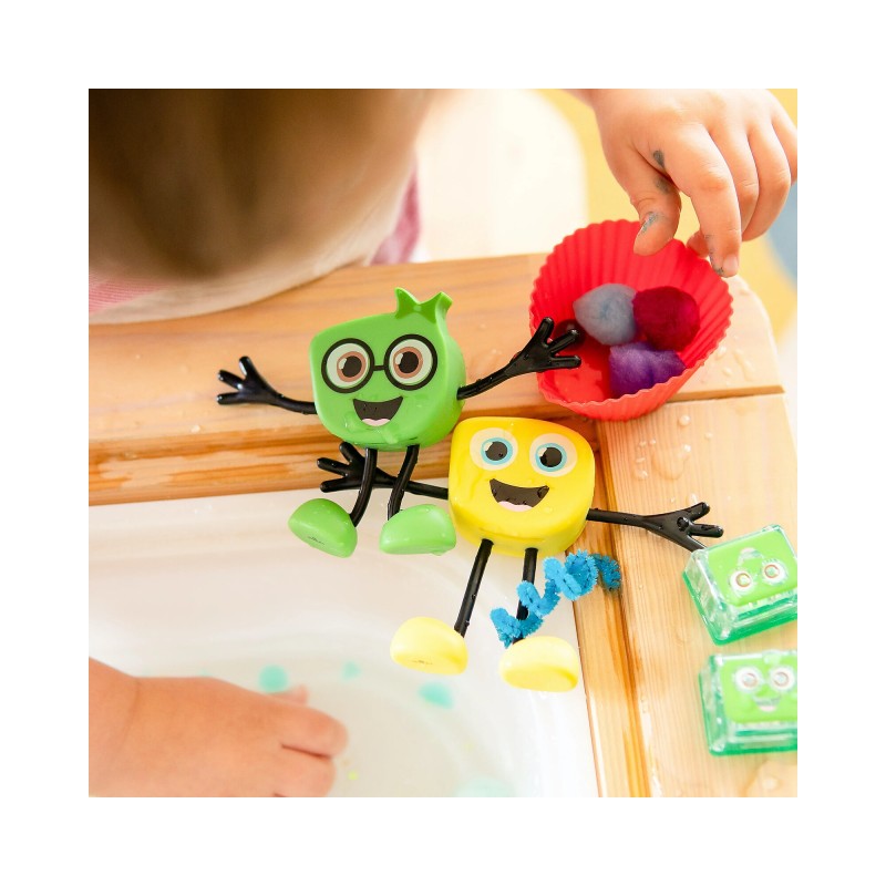 Glo Pals - Set personaggioAlex - con 2 cubi inclusi Giallo