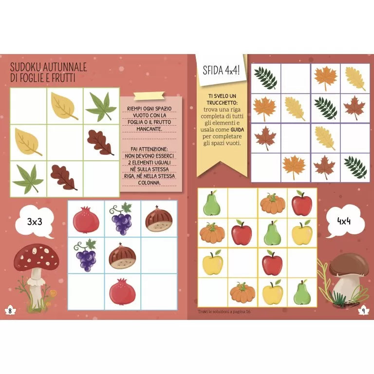 Sassi Yunior Editore - I miei primi giochi di logica. Millefoglie