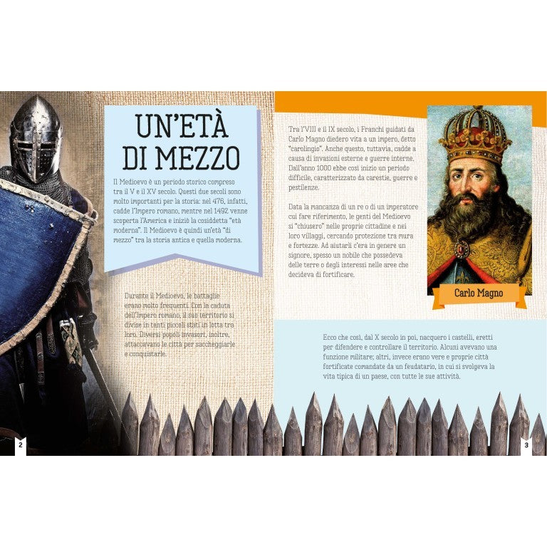 Sassi  Editore - Il castello medievale 3D