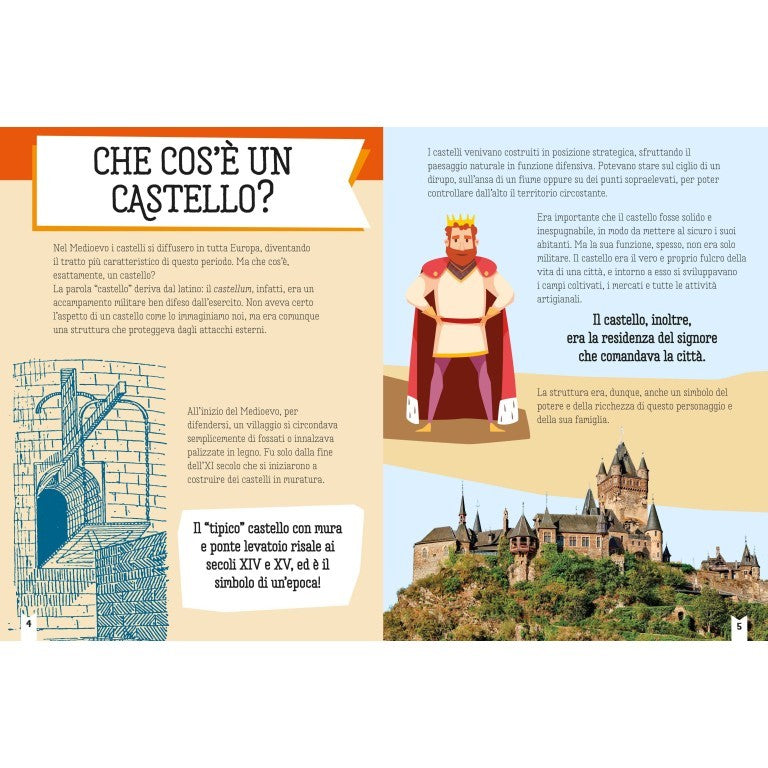 Sassi  Editore - Il castello medievale 3D