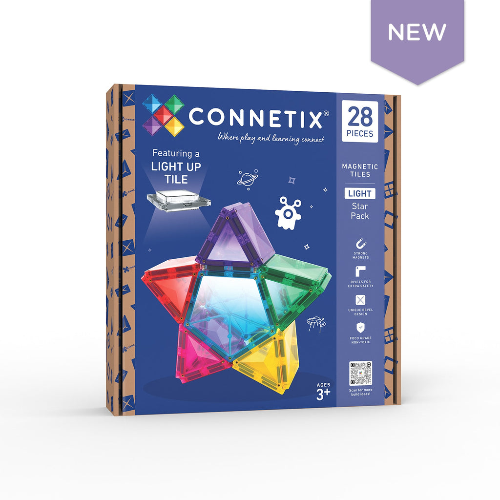 Connetix- Light Star - Tessere Magnetiche