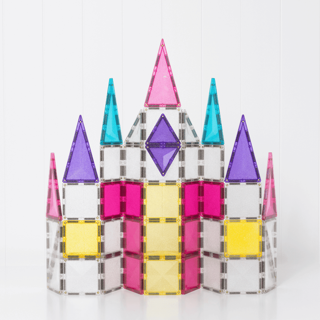 Connetix- Unicorno Glitterato - Tessere Magnetiche