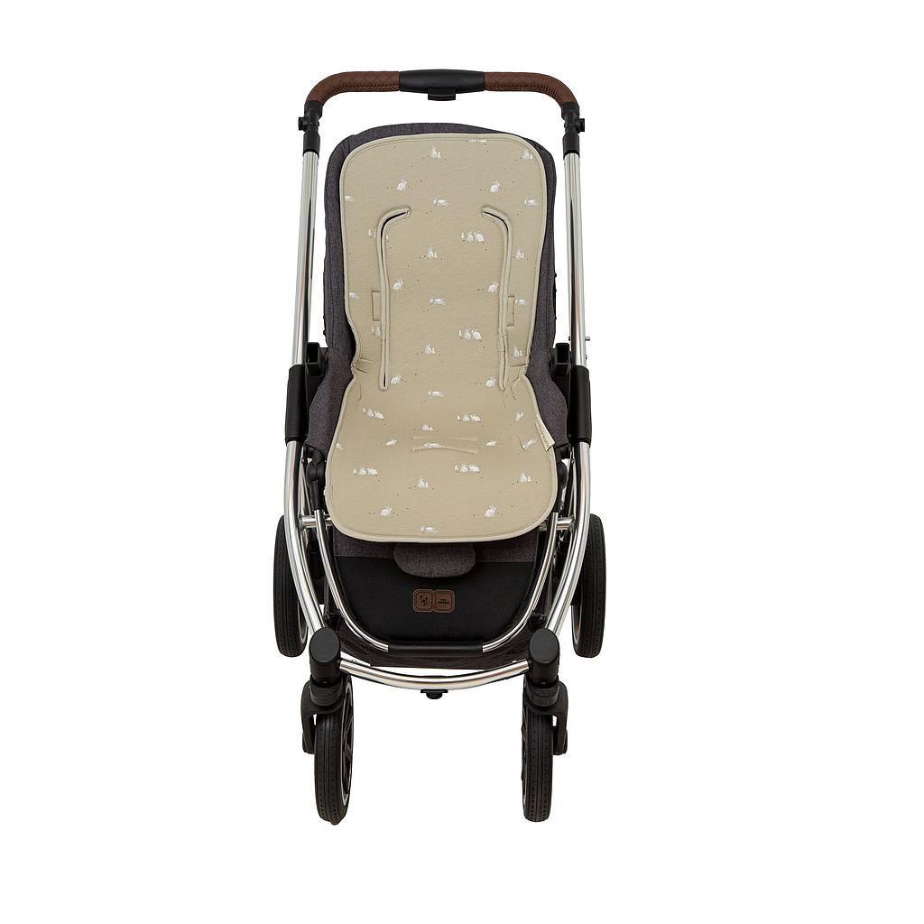 Bimbodreams-Materasso Universale per Passeggino Coniglietti