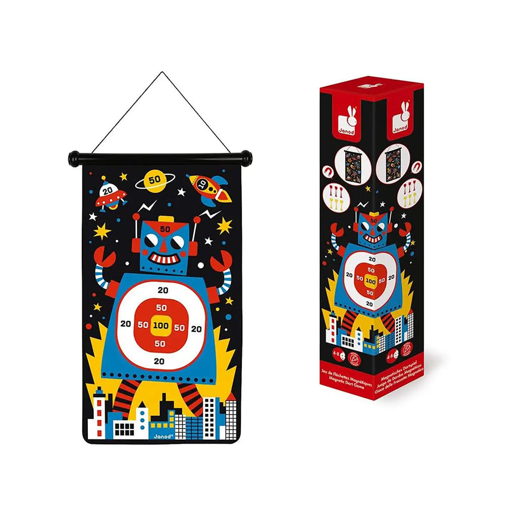 Janod - Gioco Delle Freccette Magneticob Robot