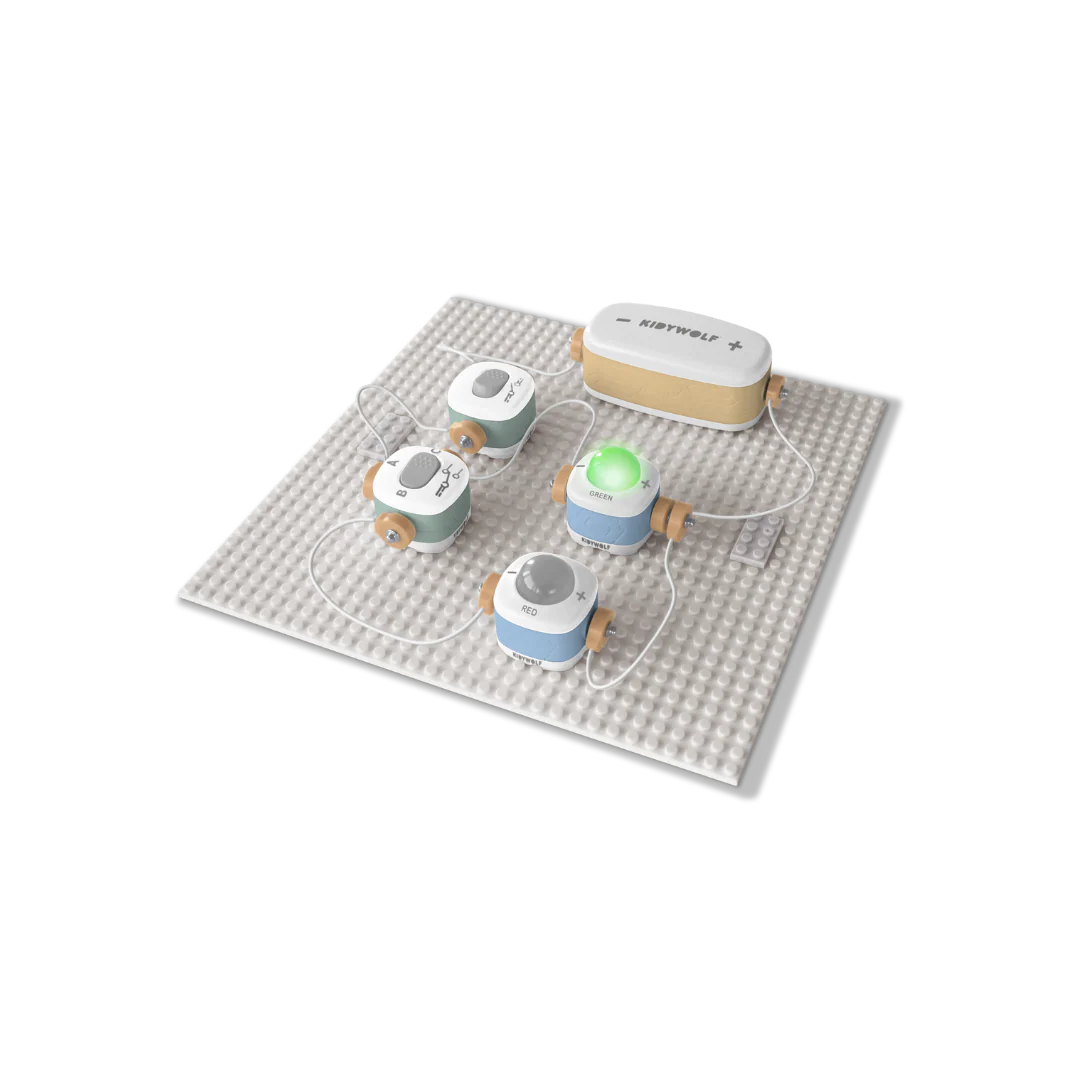 KidyWolf - Gioco Educativo Con Circuiti Elettrici, KIDYELEC