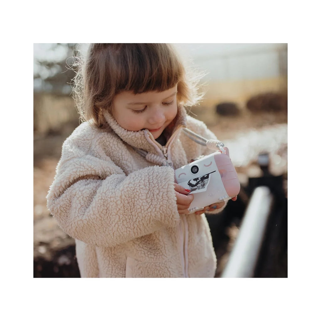 KidyWolf - Fotocamera Digitale con stampa KIDYPRINT - Rosa