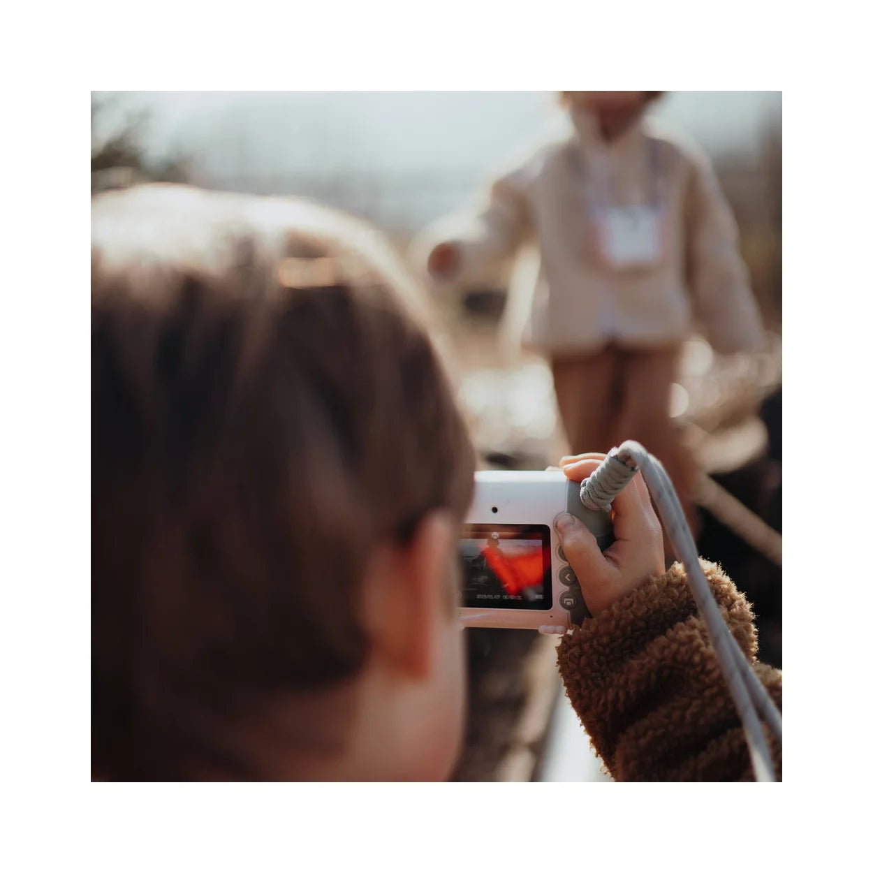 KidyWolf - Fotocamera Digitale con stampa KIDYPRINT - Rosa