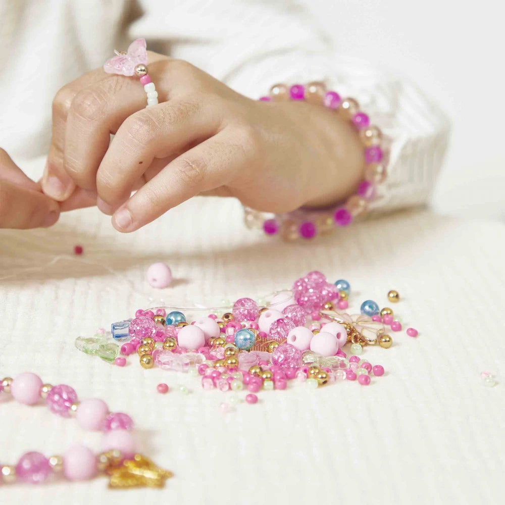 Janod - Kit creativo - 6 graziosi gioielli a forma di farfalla Magic Fairies