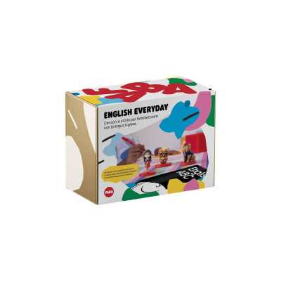 Faba - Kit ENGLISH EVERYDAY con 3 Personaggi IN INGLESE Età 0+