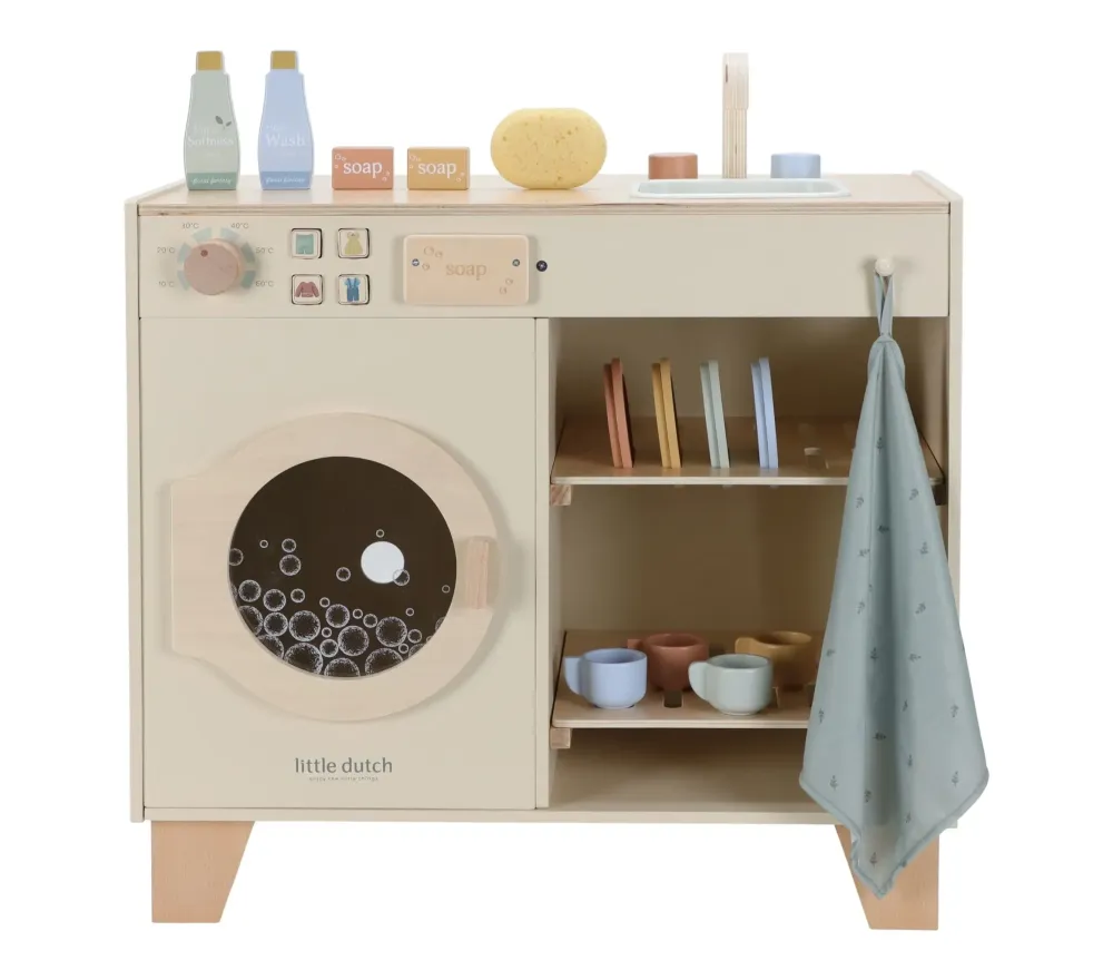 Little Dutch -Lavatrice in legno – Essentials