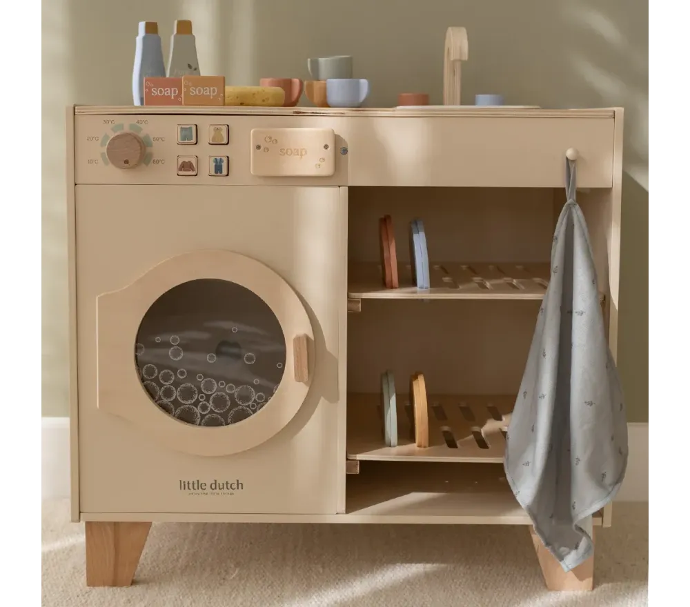 Little Dutch -Lavatrice in legno – Essentials