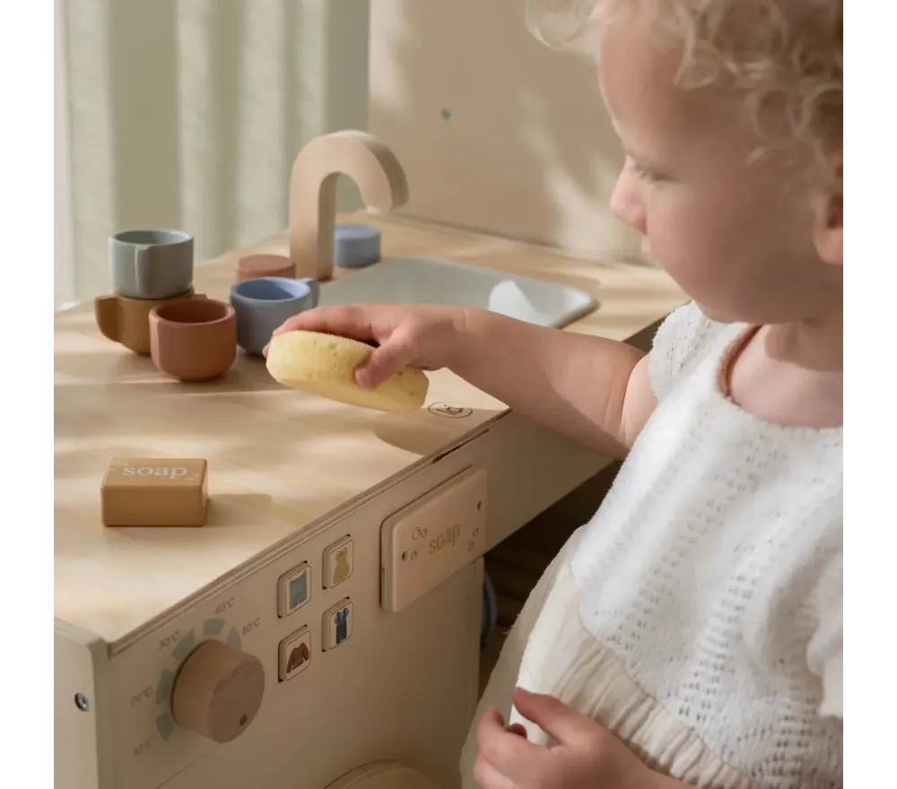 Little Dutch -Lavatrice in legno – Essentials