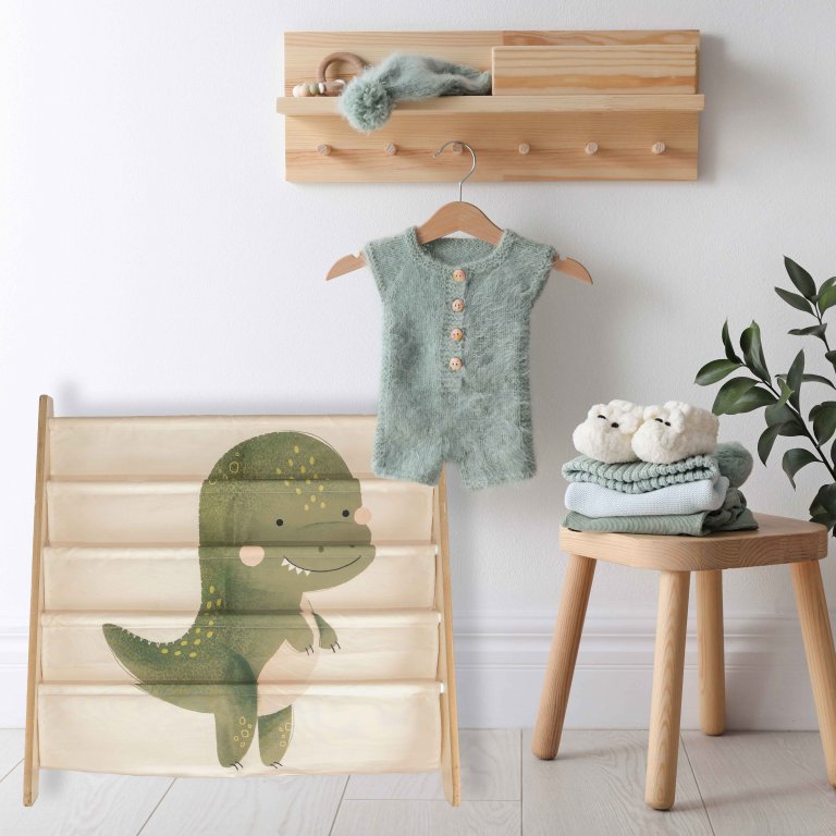3 sprtuos - Libreria Montessoriana Da Pavimento -Dinosauro Cracky
