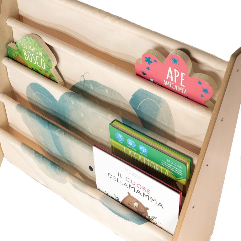 Sassi Editore - Libreria Montessoriana Da Pavimento -Elefante Chewy