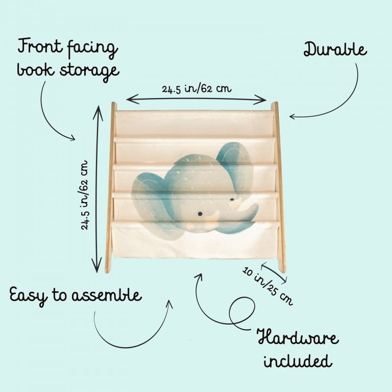 Sassi Editore - Libreria Montessoriana Da Pavimento -Elefante Chewy
