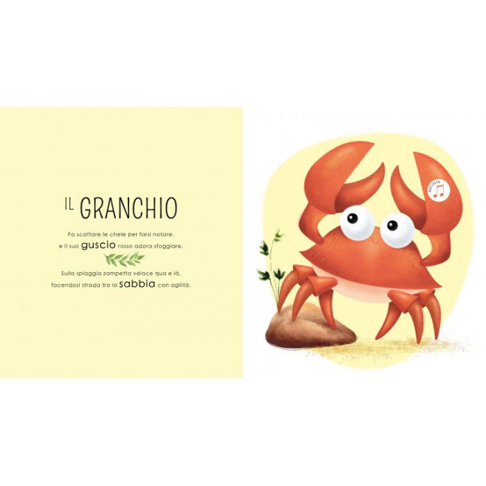 Sassi Editore - Libri sonori -Chi  C'è Nel Mare?