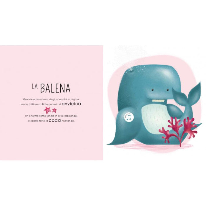 Sassi Editore - Libri sonori -Chi  C'è Nel Mare?